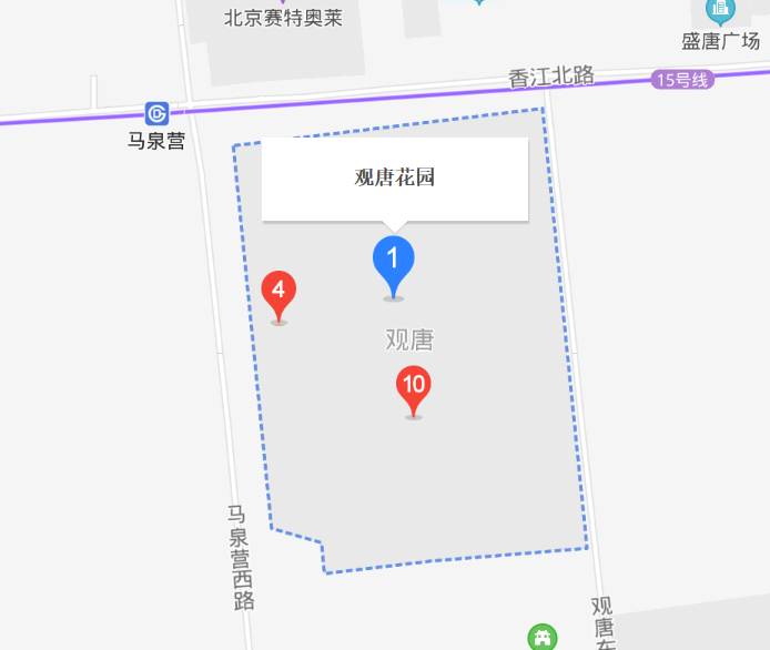观唐花园