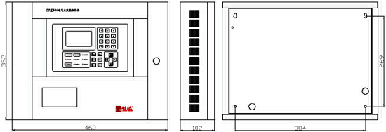 LDK800<a href=//www.tx77749.com/dianqihuozai/ target=_blank class=infotextkey>电气火灾监控</a>设备